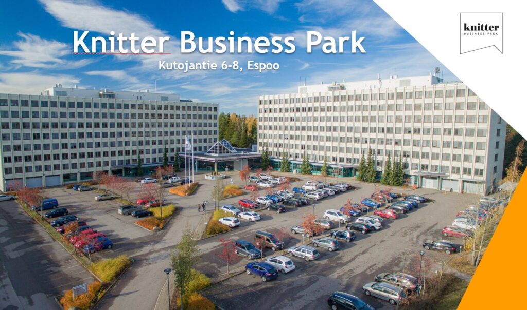 Vapaata toimitilaa Espoossa Knitter Business Parkin 8. kerroksessa!